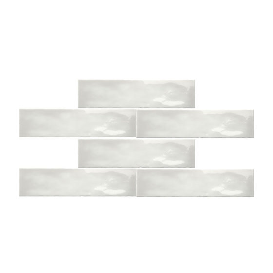 Cerámico White Fez 7.5x30 cm