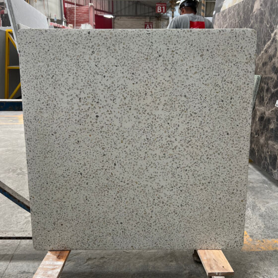 OFERTA TABLERO BLANCO ONIX GRANO #23 BORDE PULIDO 0.60X0.60 X 2CM ESP
