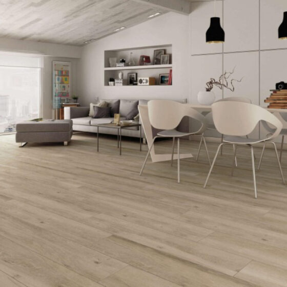 PORCELANATO TIPO MADERA PECAN SOFT BEIGE RECTIFICADO 22.5 X 119.5 CM