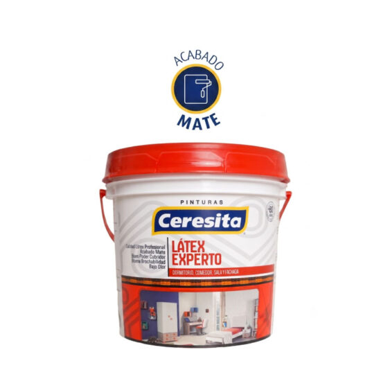 Pintura Latex Experto Blanco Mate 1 GL
