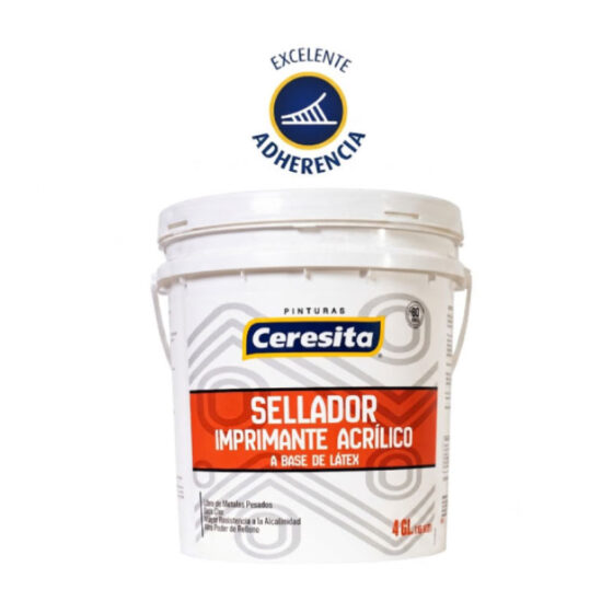 Sellador Imprimante Látex Acrílico 2 en 1 4GL